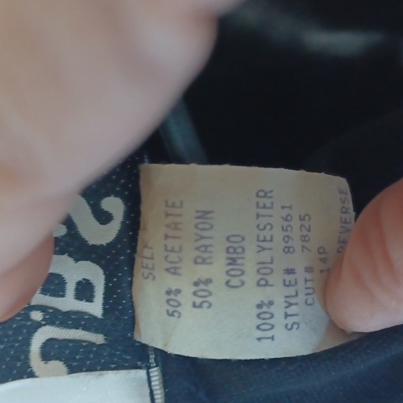 Vintage J.B.S Plaid Dress, Red Plaid w black velvet top, faux vest - Picture 8 of 10